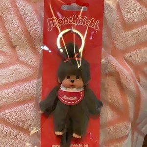 Monchichi keychain